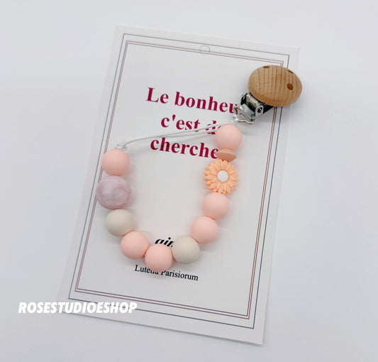 "Speenkoord in Nude Roze"