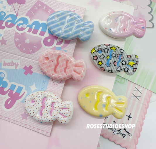 3cm Schattige Vis Haarclips